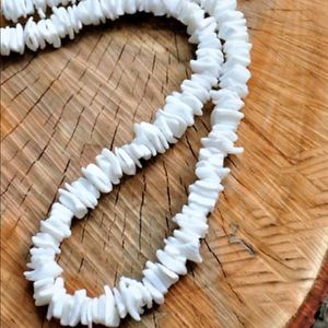 necklace Hawaiian 18" Chipped Sea Shell